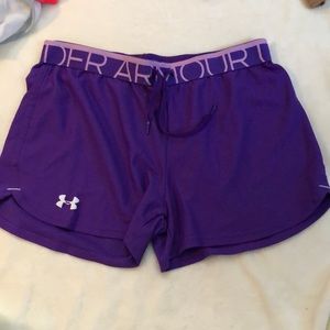 Under Armour Purple Shorts